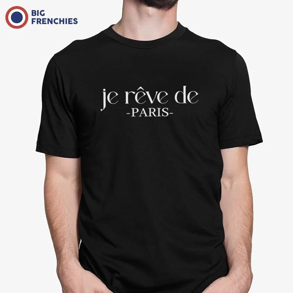Je Rêve de Paris Men's Organic Cotton Tee - Create Marketplace