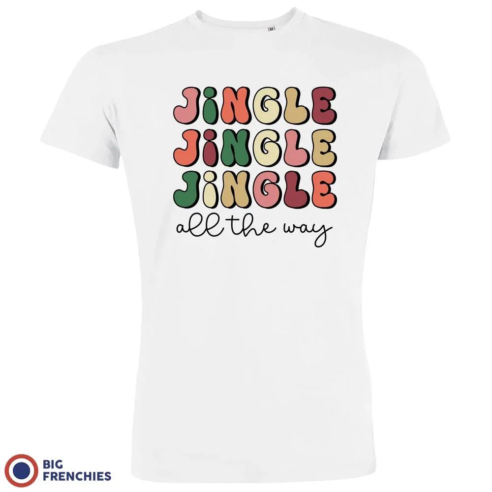 Jingle All The Way Christmas Men's Organic Cotton Tee - Create Marketplace