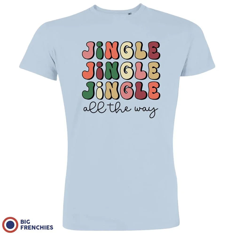 Jingle All The Way Christmas Men's Organic Cotton Tee - Create Marketplace