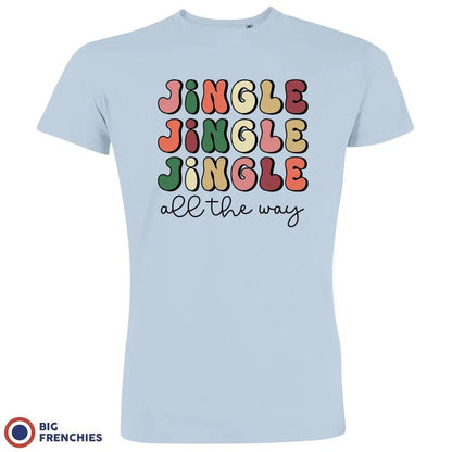 Jingle All The Way Christmas Men's Organic Cotton Tee - Create Marketplace