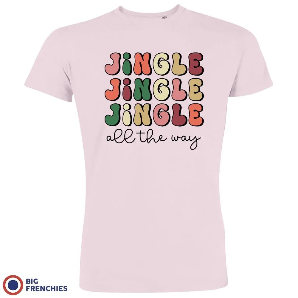 Jingle All The Way Christmas Men's Organic Cotton Tee - Create Marketplace