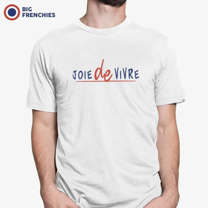 Joie De Vivre Men's Organic Cotton Tee - Create Marketplace