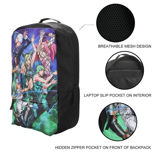 JoJo's Bizarre Adventure Laptop Backpack - Create Marketplace