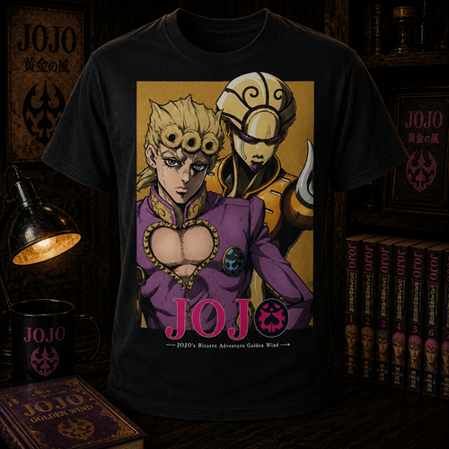 Jojo's Bizarre Adventure S4 Giorno T-Shirt - Create Marketplace