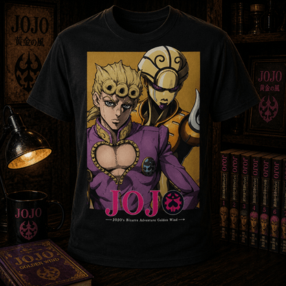 Jojo's Bizarre Adventure S4 Giorno T-Shirt - Create Marketplace