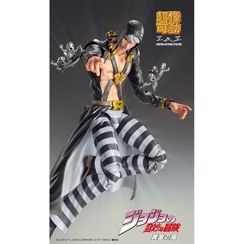 JoJo's Bizarre Risotto Nero Super Action Statue Chozokado Action Figure - Create Marketplace