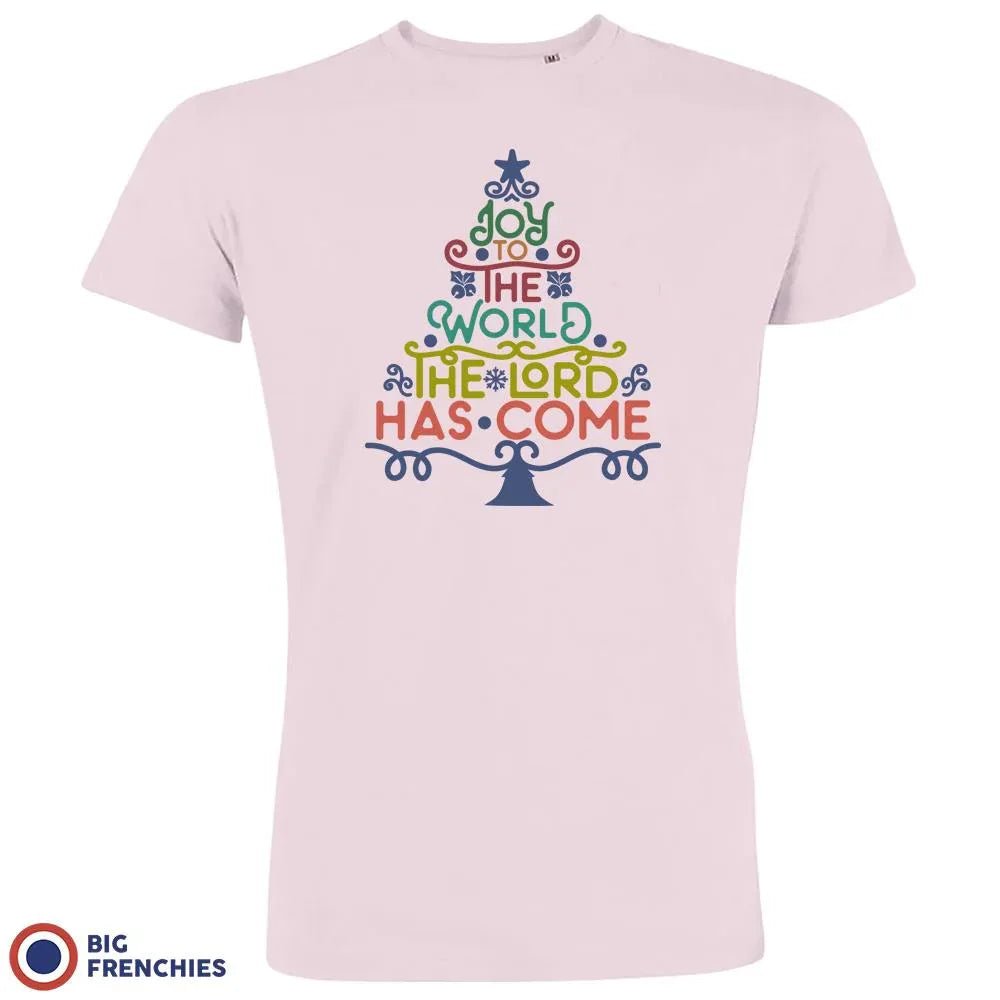 Joy To The World The Lord Has Come Christmas Men's Organic Cotton Tee - Create Marketplace