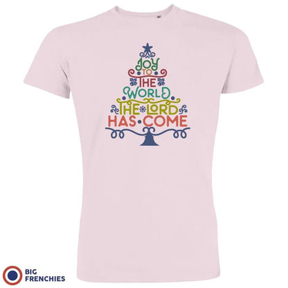 Joy To The World The Lord Has Come Christmas Men's Organic Cotton Tee - Create Marketplace