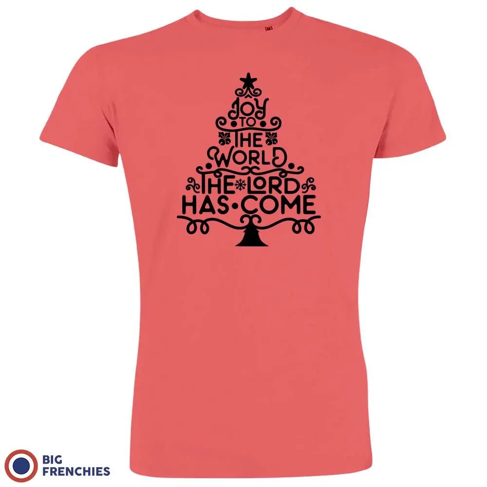 Joy To The World The Lord Has Come Christmas Men's Organic Cotton Tee - Create Marketplace