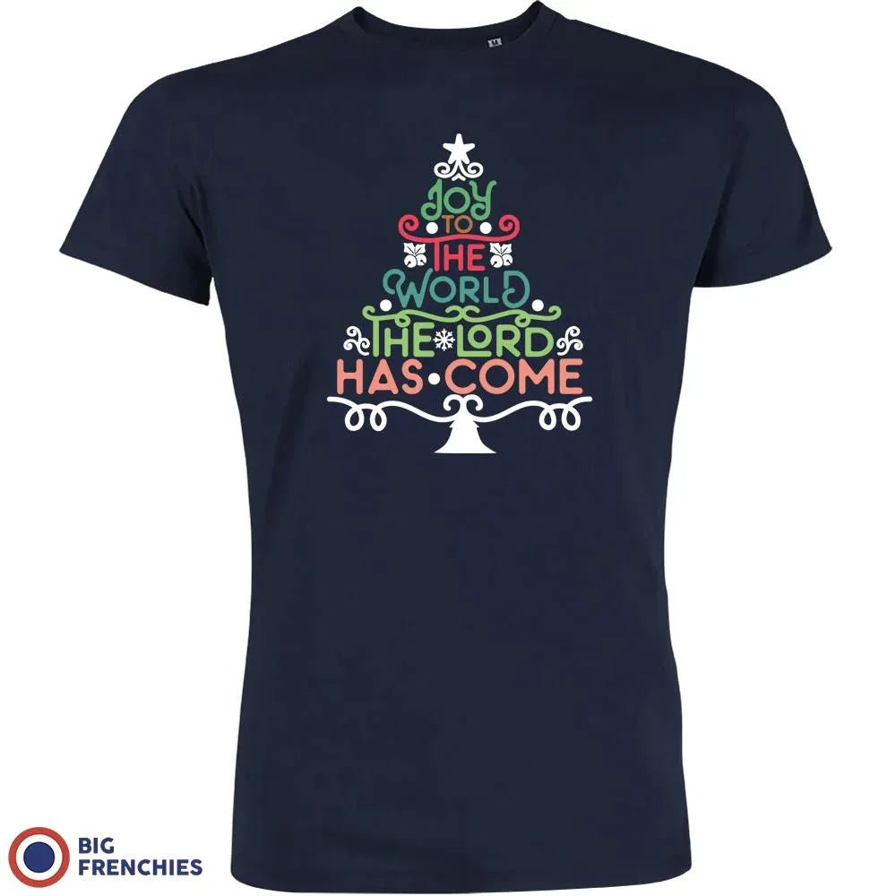 Joy To The World The Lord Has Come Christmas Men's Organic Cotton Tee - Create Marketplace