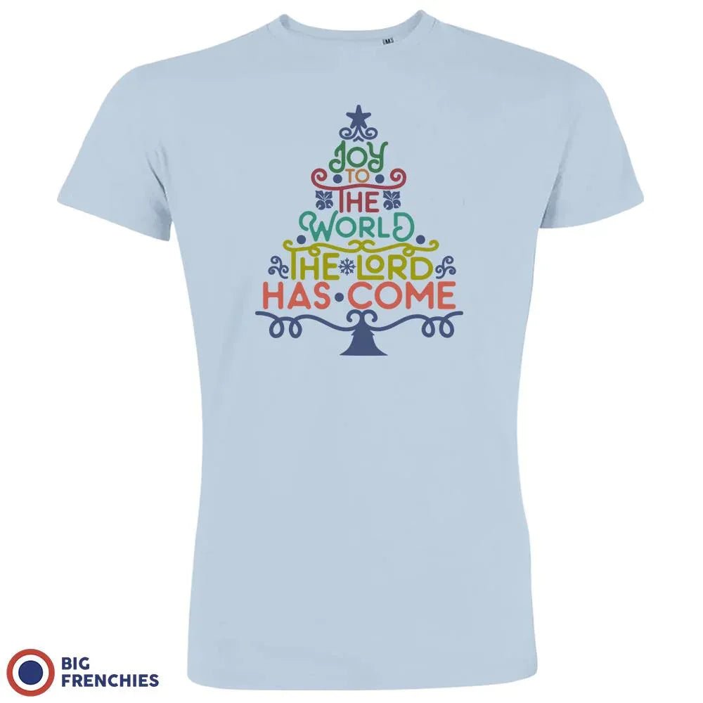 Joy To The World The Lord Has Come Christmas Men's Organic Cotton Tee - Create Marketplace