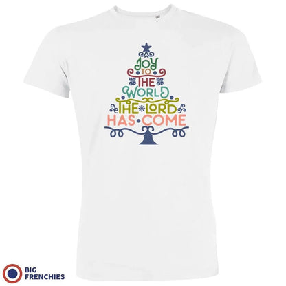 Joy To The World The Lord Has Come Christmas Men's Organic Cotton Tee - Create Marketplace