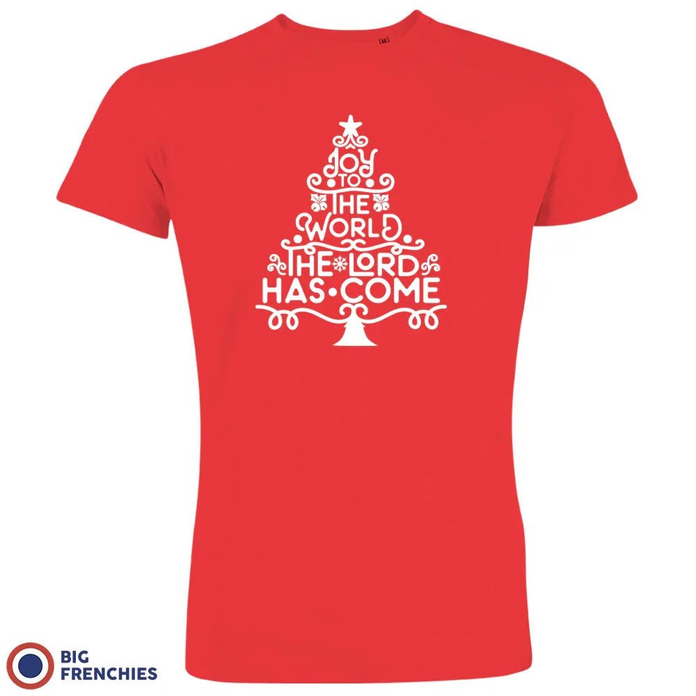 Joy To The World The Lord Has Come Christmas Men's Organic Cotton Tee - Create Marketplace