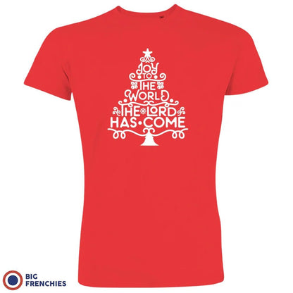 Joy To The World The Lord Has Come Christmas Men's Organic Cotton Tee - Create Marketplace