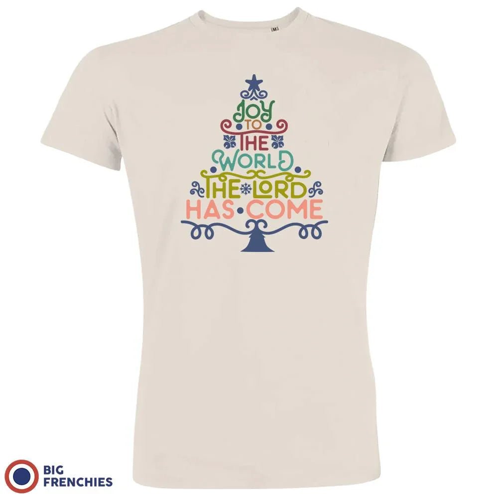 Joy To The World The Lord Has Come Christmas Men's Organic Cotton Tee - Create Marketplace