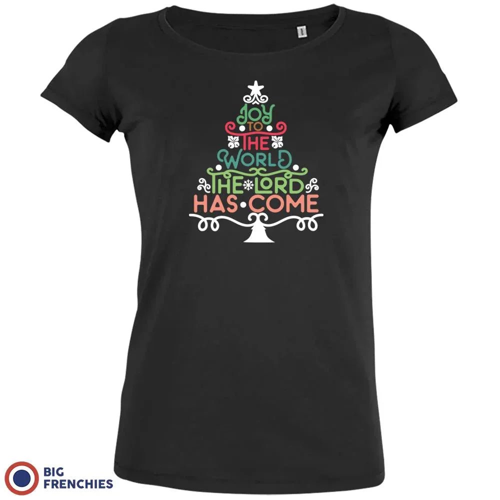 Joy To The World The Lord Has Come Christmas Women's Organic Cotton Tee - Create Marketplace