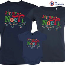 Joyeux Noël Christmas Matching Family Organic Tees (Set of 3) - Create Marketplace
