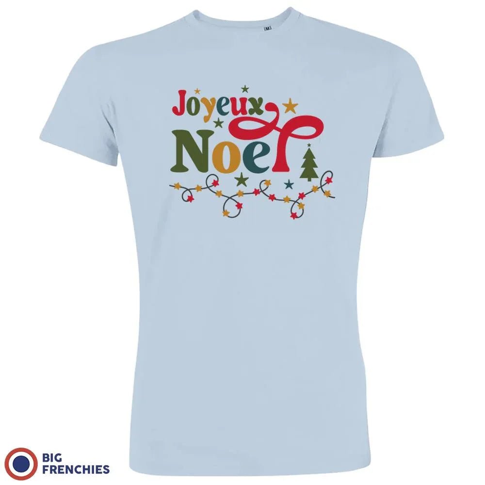 Joyeux Noël Christmas Men's Organic Cotton Tee - Create Marketplace
