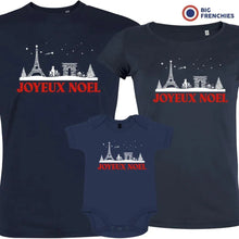 Joyeux Noël Paris Christmas Matching Family Organic Tees (Set of 3) - Create Marketplace