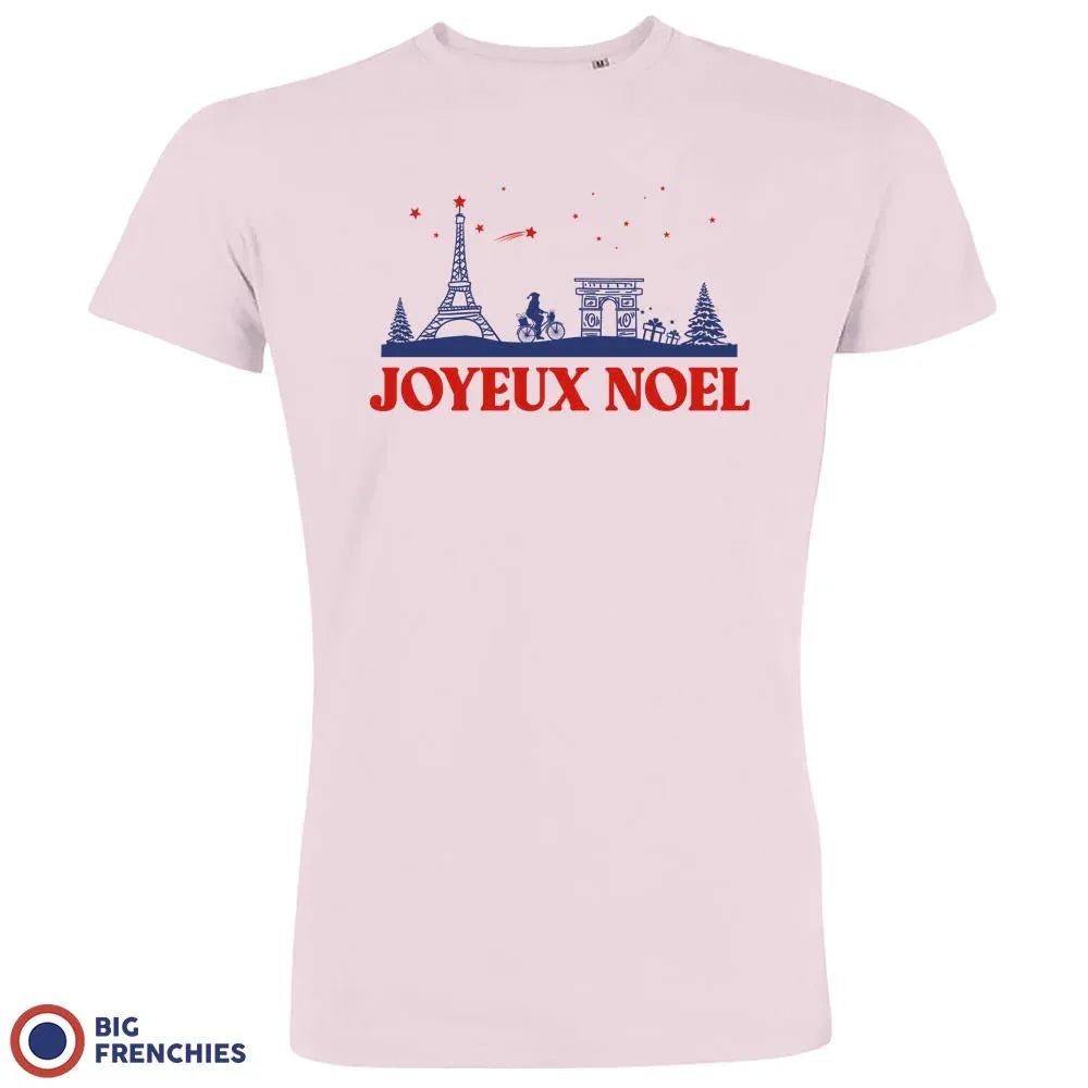 Joyeux Noël Paris Christmas Men's Organic Cotton Tee - Create Marketplace