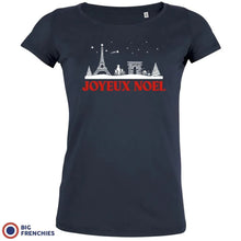 Joyeux Noël Paris Christmas Women's Organic Cotton Tee - Create Marketplace
