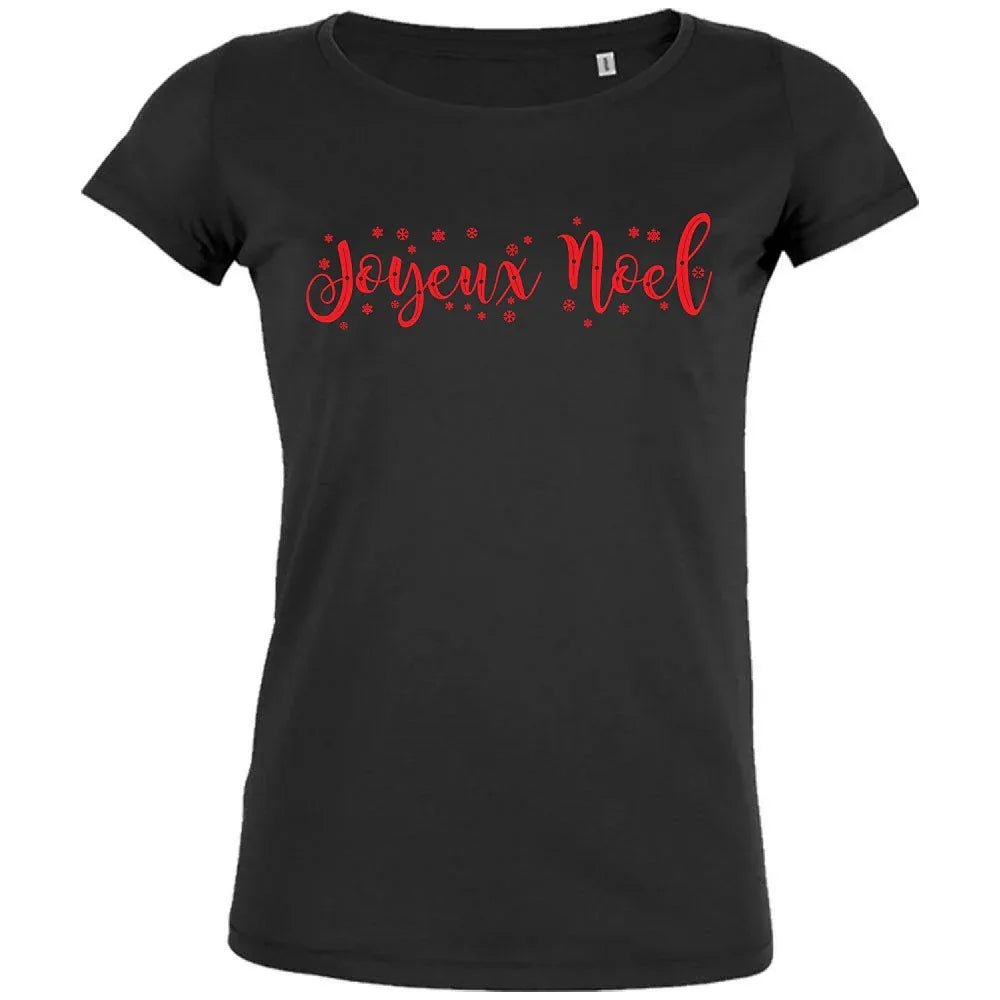 Joyeux Noel Women's Organic Tee - Create Marketplace