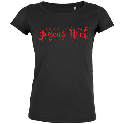 Joyeux Noel Women's Organic Tee - Create Marketplace