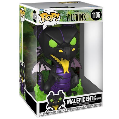 Jumbo Funko POP! Disney Villains: 10" Maleficent Dragon - Create Marketplace