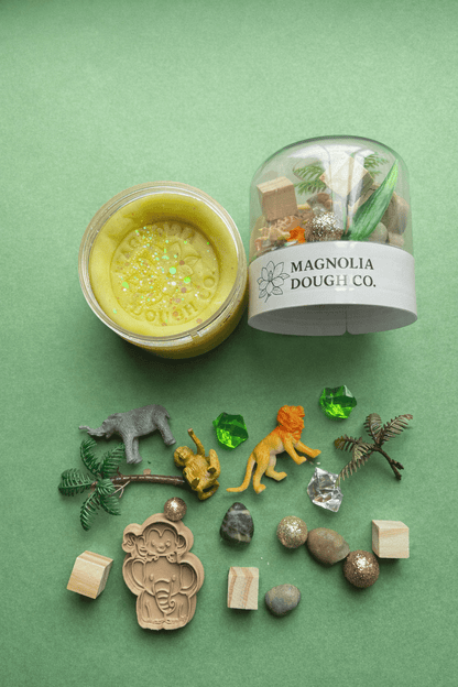 Jungle Sensory Play Dough Jar - Create Marketplace