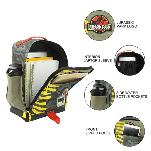 Jurassic Park Camo Backpack - Create Marketplace