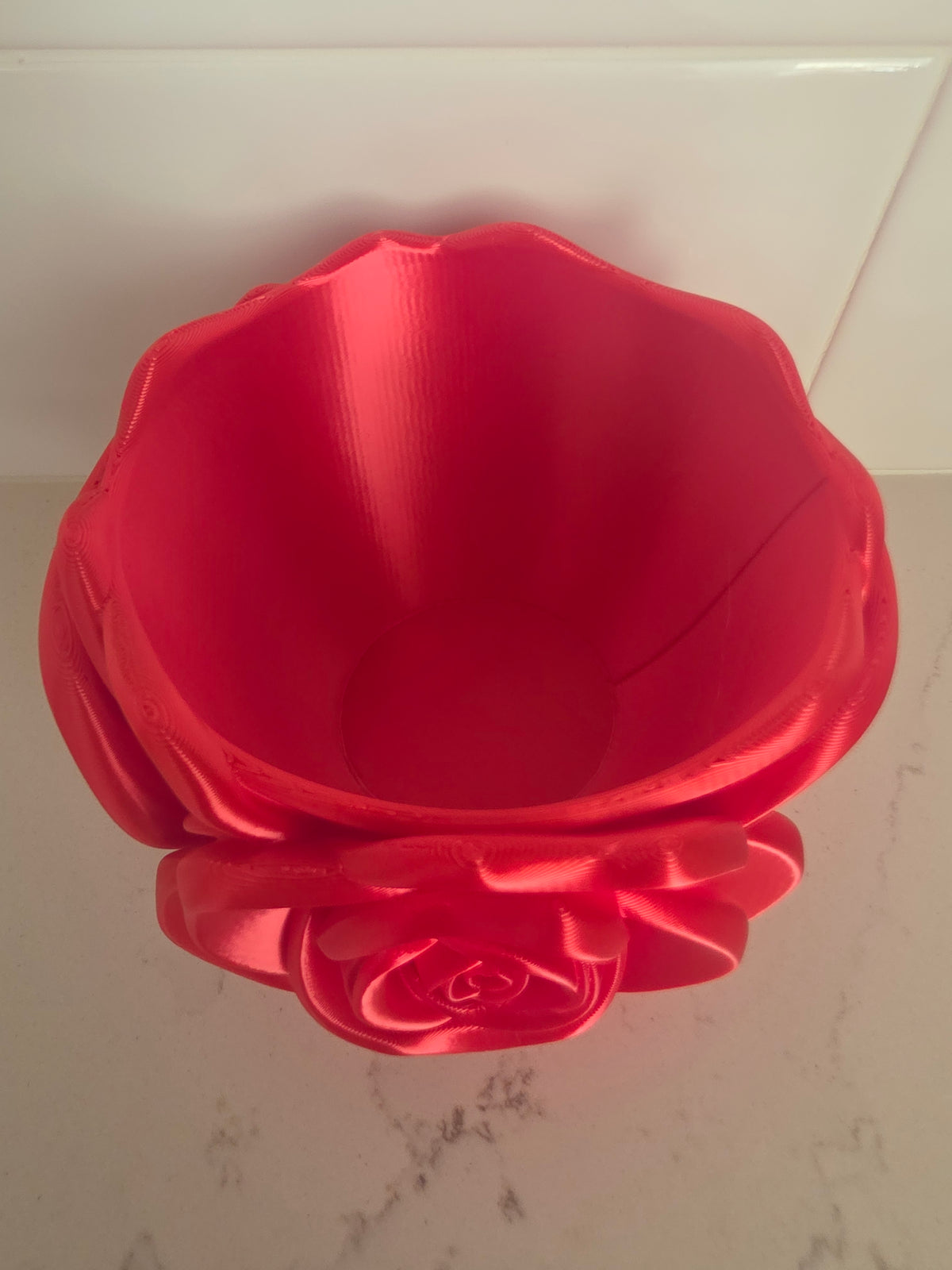 3D Printed Rose Bowl