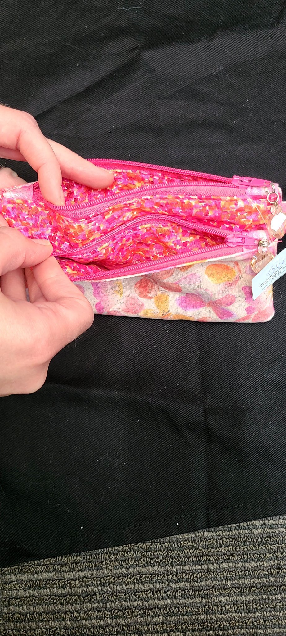 KatiBug- Med 2 pocket zipper wallet - Create Marketplace
