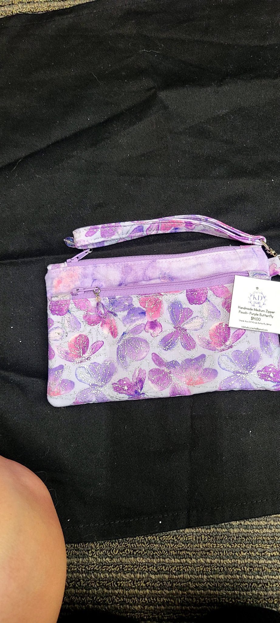 KatiBug- Med 2 pocket zipper wallet - Create Marketplace
