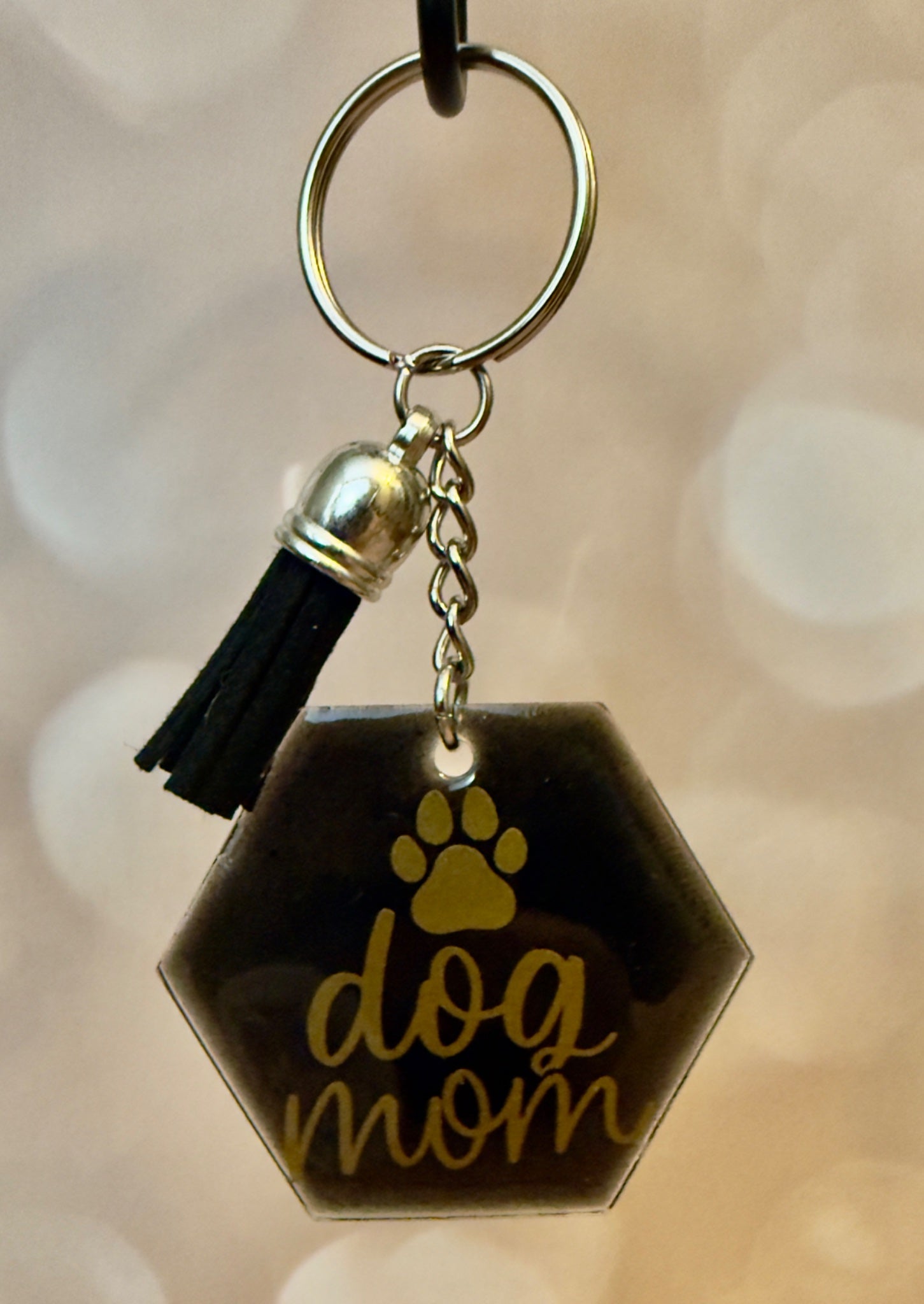 Keychaing (RE) - Dog Mom - Create Marketplace
