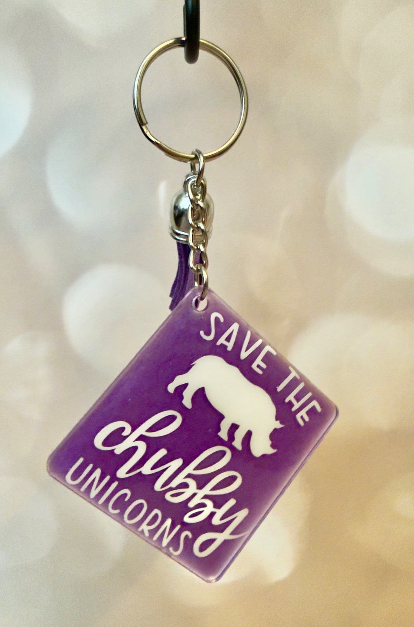 Keychaing (RE) - Save Unicorns - Create Marketplace