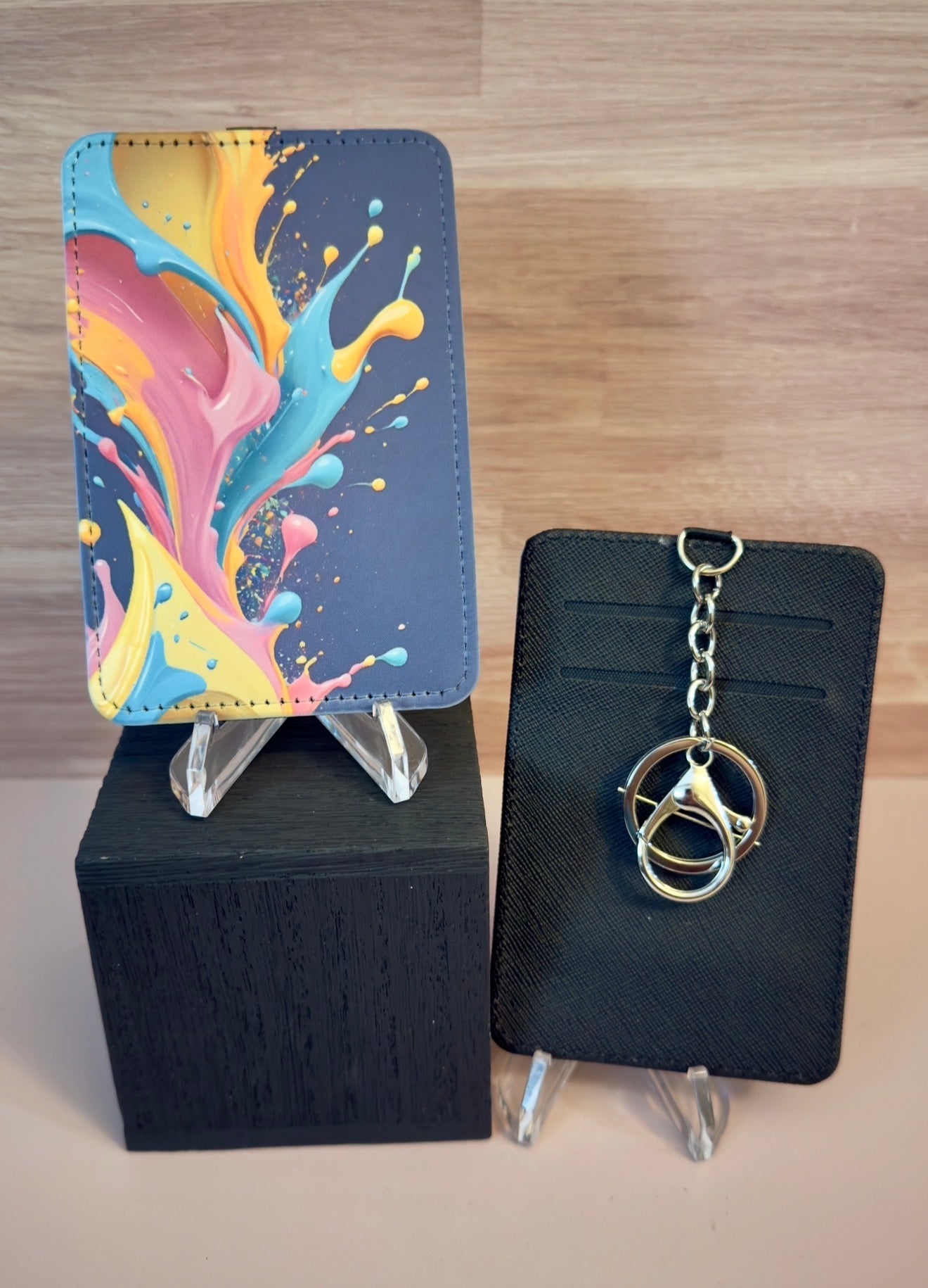 Keychain/Wallet - Paint Splash - Create Marketplace