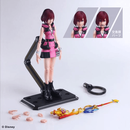 Kingdom Hearts III Kairi Play Arts Kai Action Figure - Create Marketplace