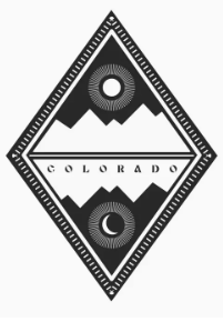 Mirrored Mountains Sticker
