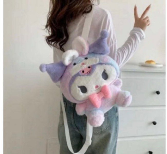 Kuromi Plush backpack - Create Marketplace