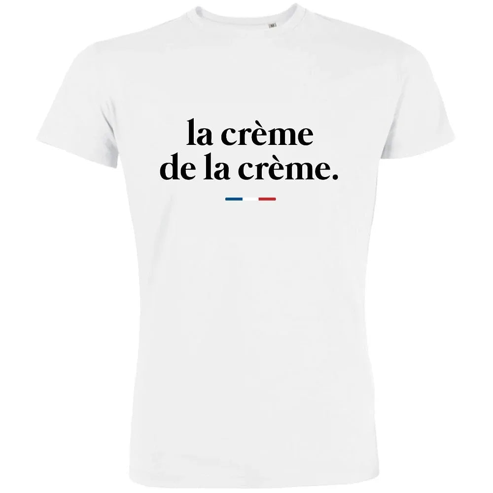 La Crème De La Crème Men's Organic Tee - Create Marketplace