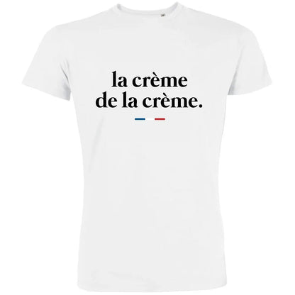 La Crème De La Crème Men's Organic Tee - Create Marketplace