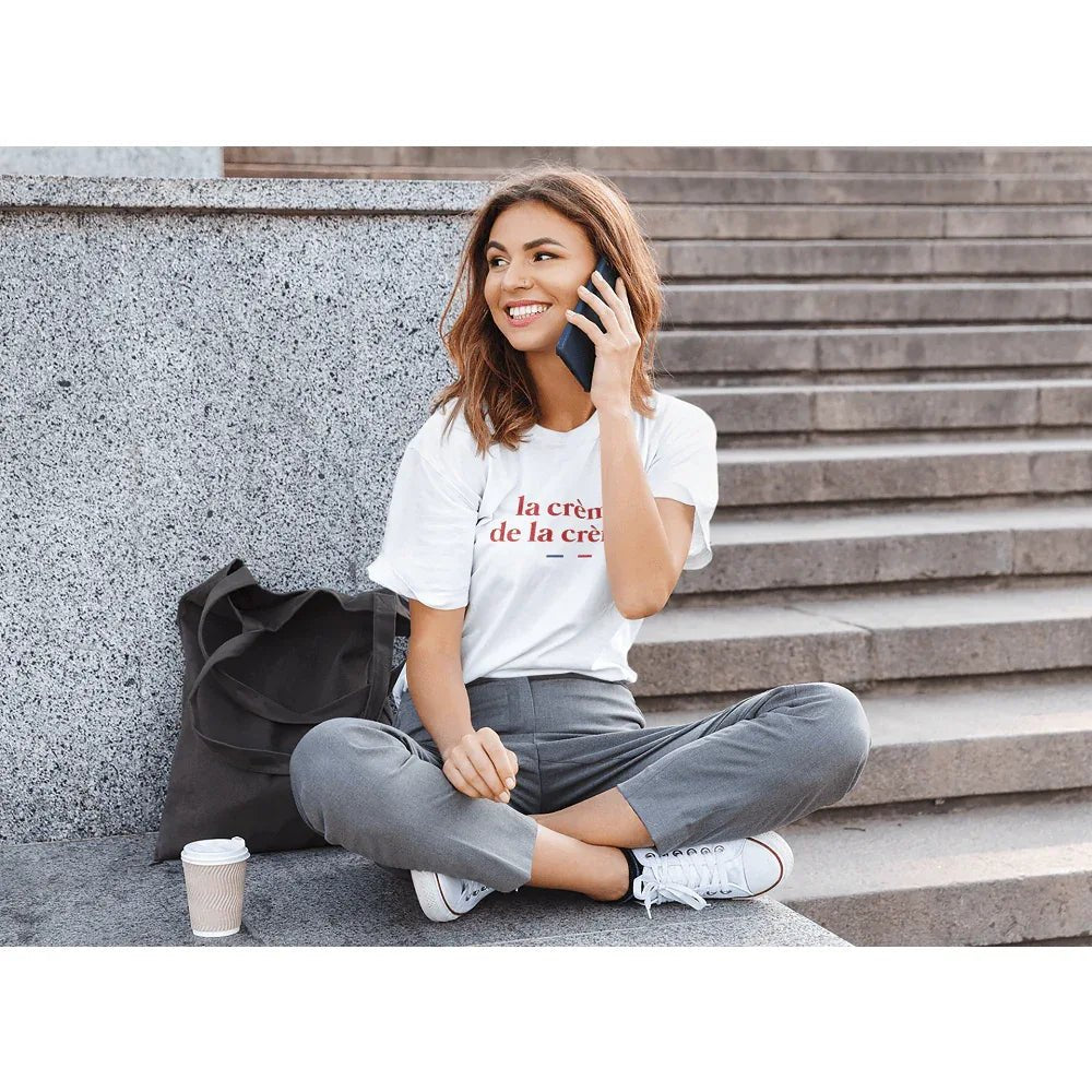 La Crème De La Crème Women's Organic Tee - Create Marketplace