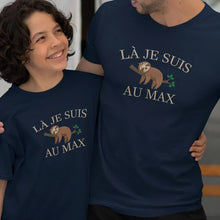 Là Je Suis Au Max Dad and Child Organic Cotton T-Shirts family Set (Set of 2) - Create Marketplace