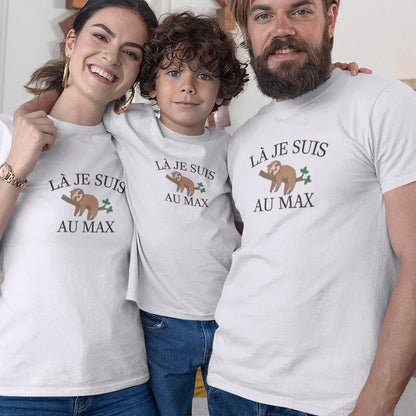Là Je Suis Au Max Matching Organic Cotton T-Shirts Family Set (Set of 3) - Create Marketplace