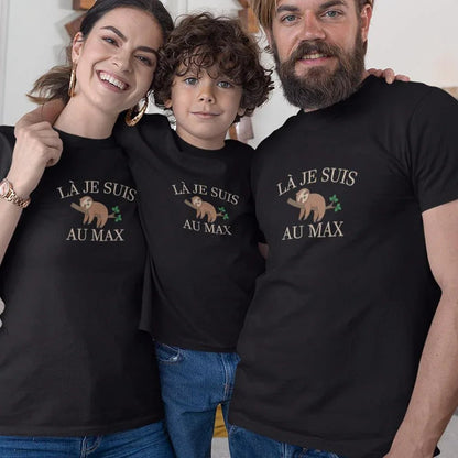 Là Je Suis Au Max Matching Organic Cotton T-Shirts Family Set (Set of 3) - Create Marketplace