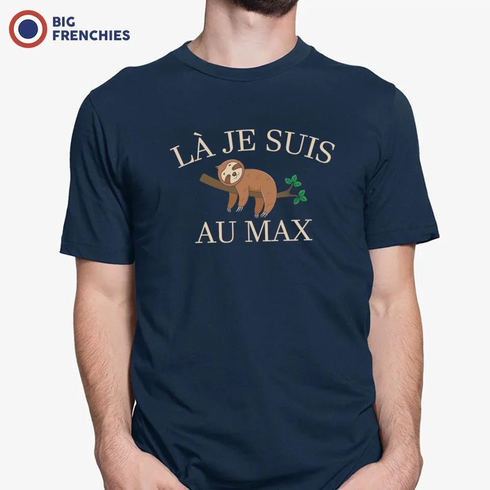 Là Je Suis Au Max Men's Organic Cotton Tee - Create Marketplace