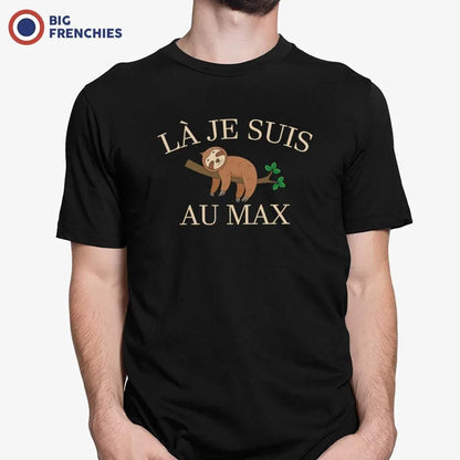 Là Je Suis Au Max Men's Organic Cotton Tee - Create Marketplace