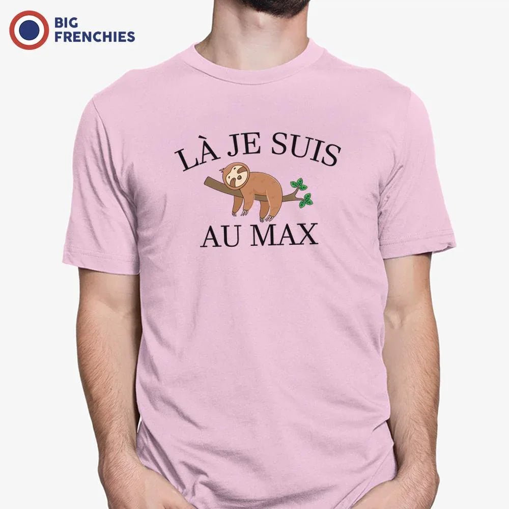 Là Je Suis Au Max Men's Organic Cotton Tee - Create Marketplace