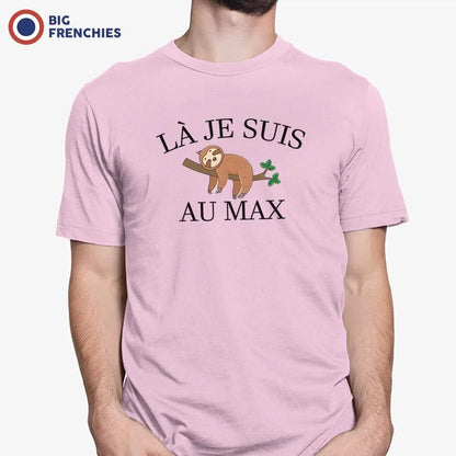 Là Je Suis Au Max Men's Organic Cotton Tee - Create Marketplace