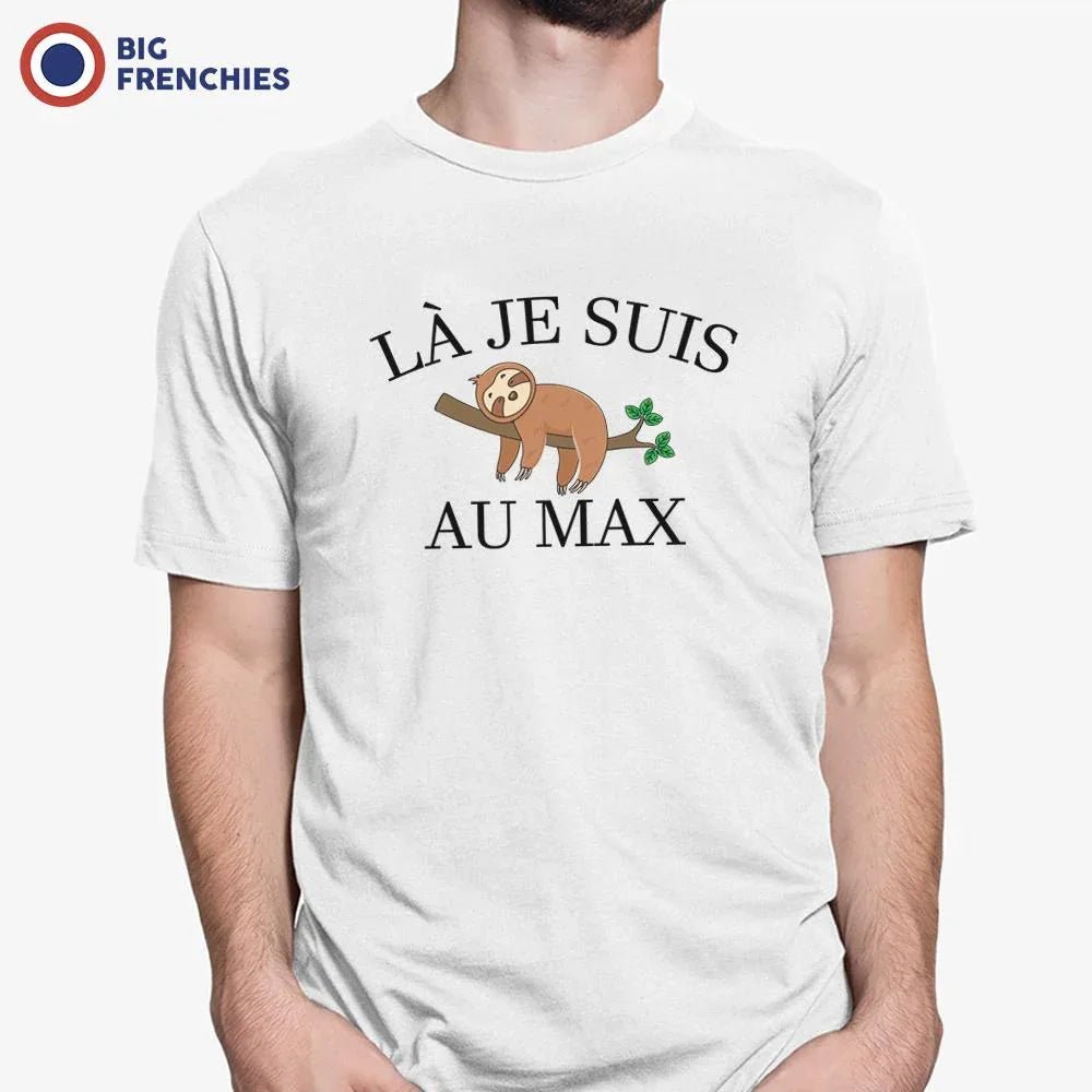 Là Je Suis Au Max Men's Organic Cotton Tee - Create Marketplace